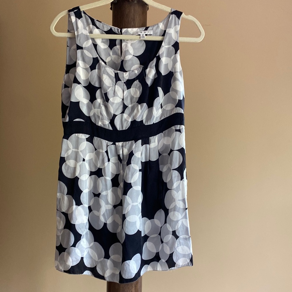 CABI Silk Bubble Blouse size M